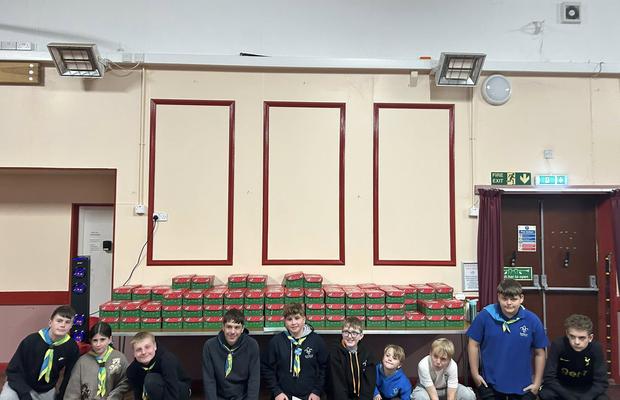 Brandesburton Scout Group Break Shoebox Record