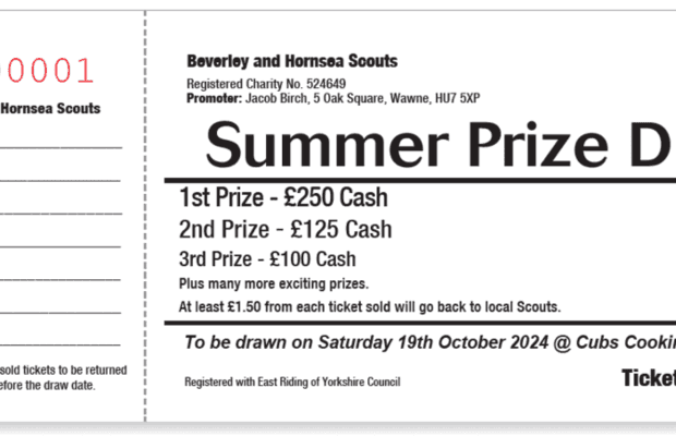 Summer Prize Draw Win Up To 250